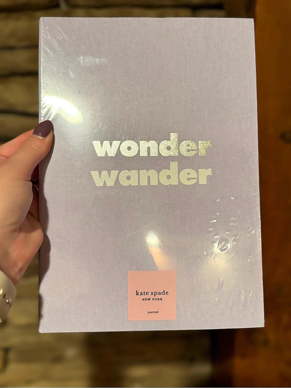Kate Spade New York Wonder Wander Journal Pink NWT